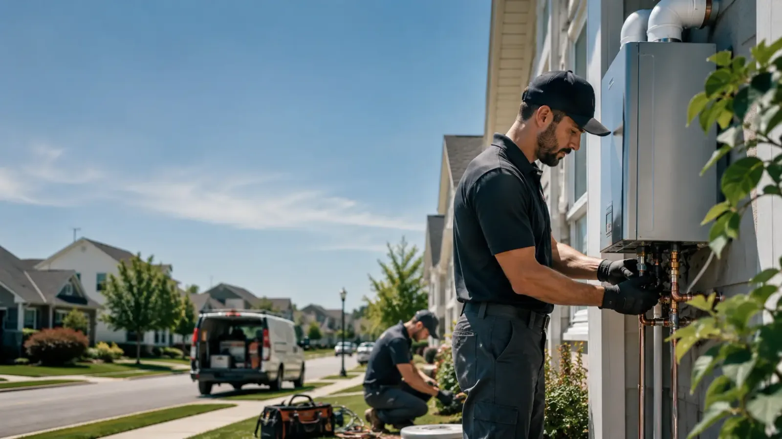 Tankless Water Heater Installation in Bantry, ND